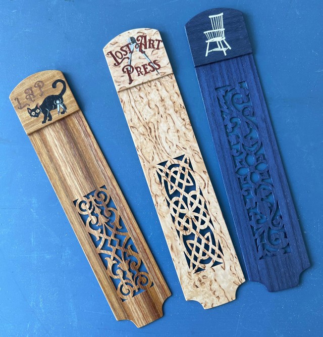 Marquetry Bookmarks &#8211