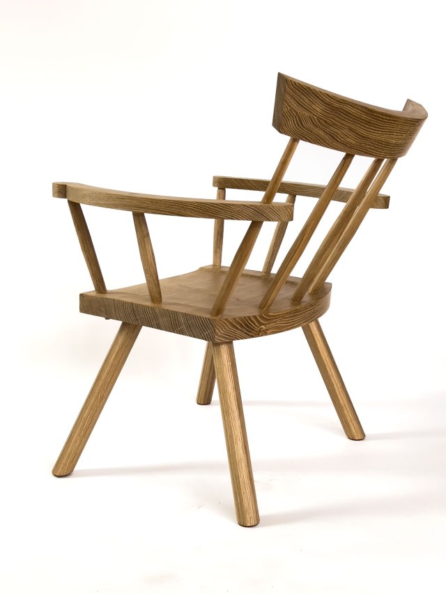 For Sale: Irish(ish) Stick Chair in European Oak &#8211