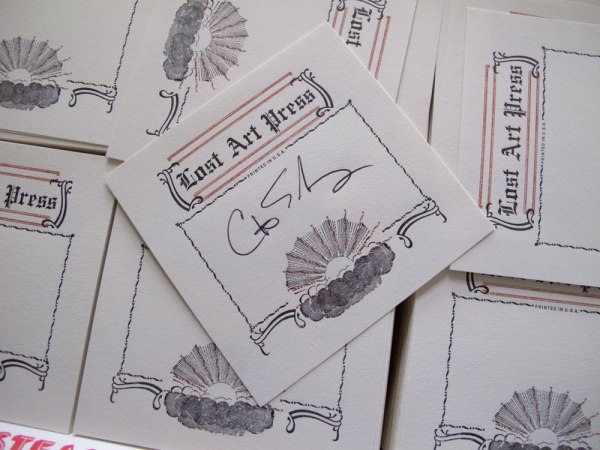 New Letterpress Bookplates on the Way &#8211