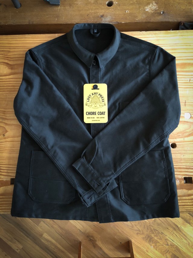 New in Store: Lost Art Press Chore Coat &#8211