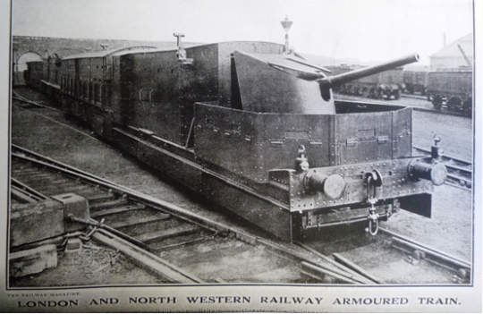 Armoured trains in the First World War – National Railway Museum blog