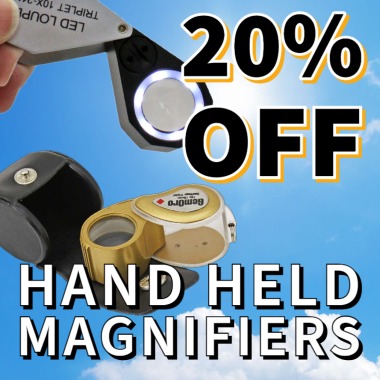 Hand Held Magnifier Eye Loupes on Sale!