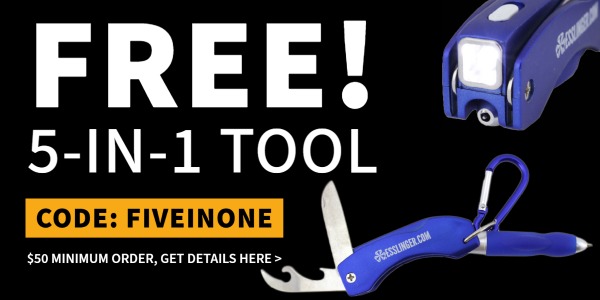 Free 5-In-1 Tool with $50 Order!