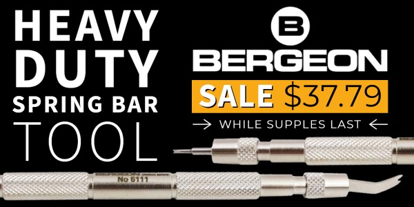 Bergeon Spring Bar Tool on Sale! #6111