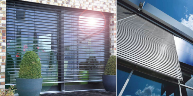 External Venetian blinds – methods of assembly.